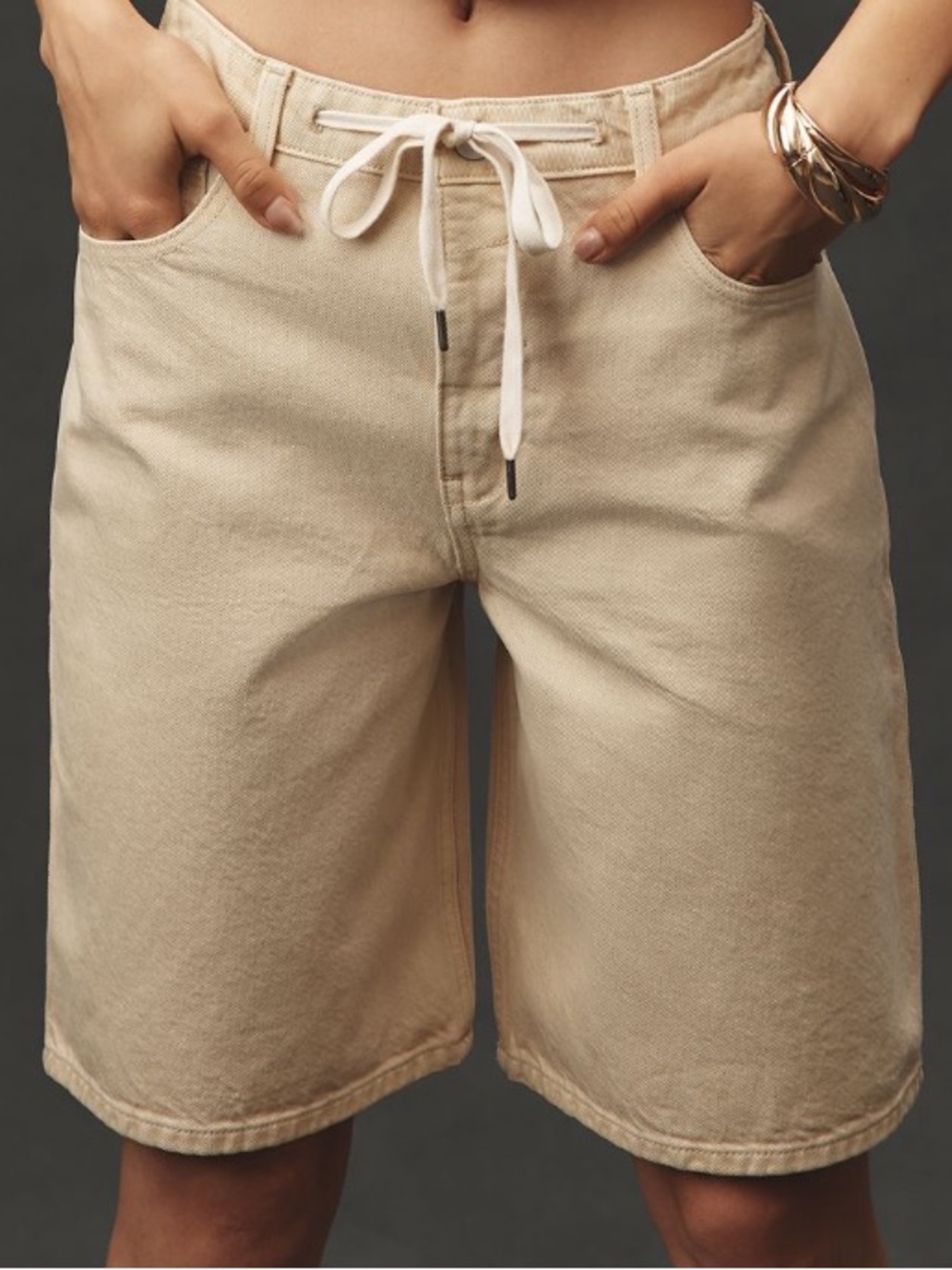 NWT-Anthropology Pilcro Classic Denim Bermuda Short